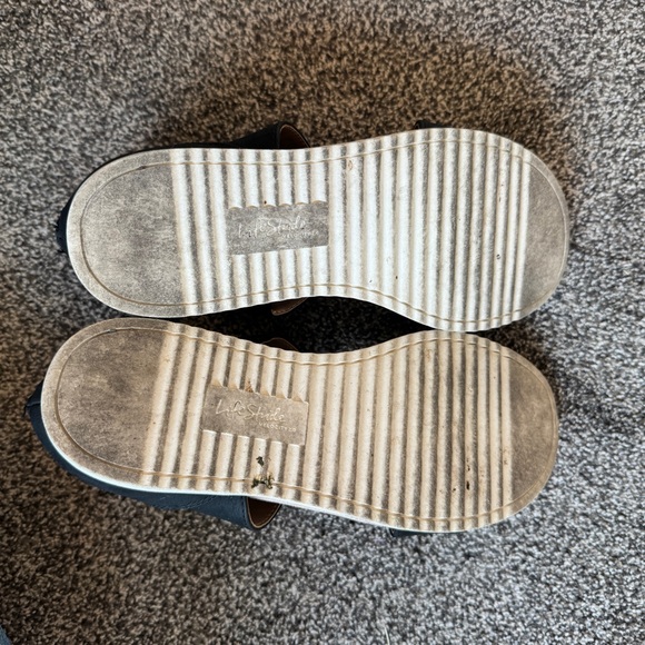 LifeStride Women's Zoom Platform Sandals Black Size 8 - Picture 8 of 8